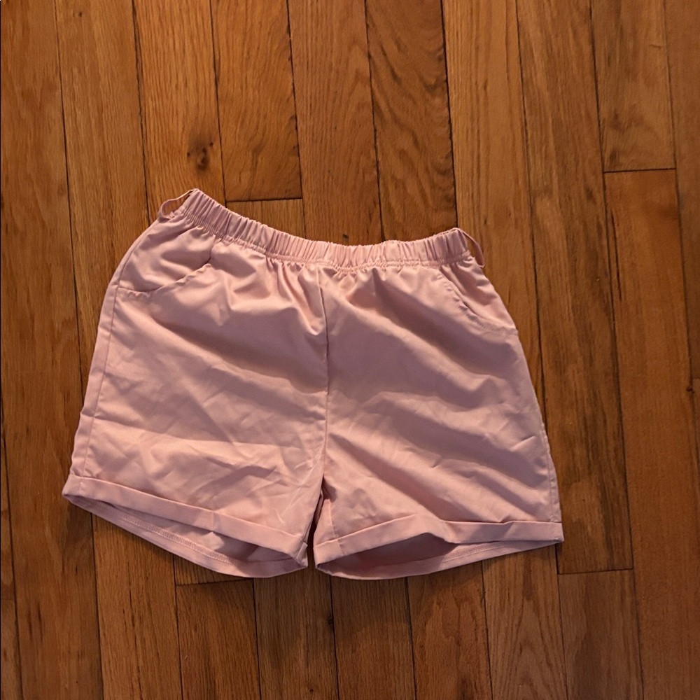 SHEIN Light Pink Athletic Shorts